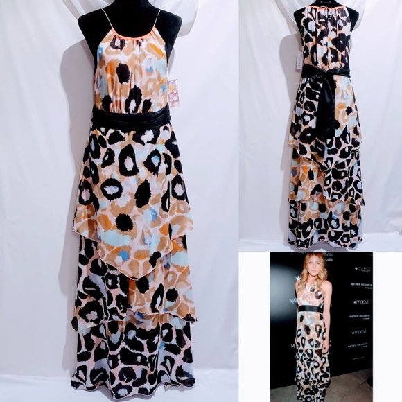 🆕Matthew Williamson, Impulse Leopard print Maxi💋
